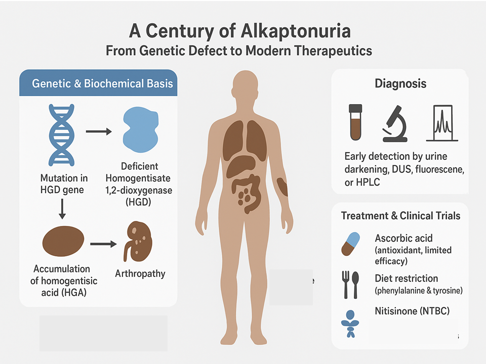 A Century of Alkaptonuria: Evolving Insights into a Rare Metabolic Disorder