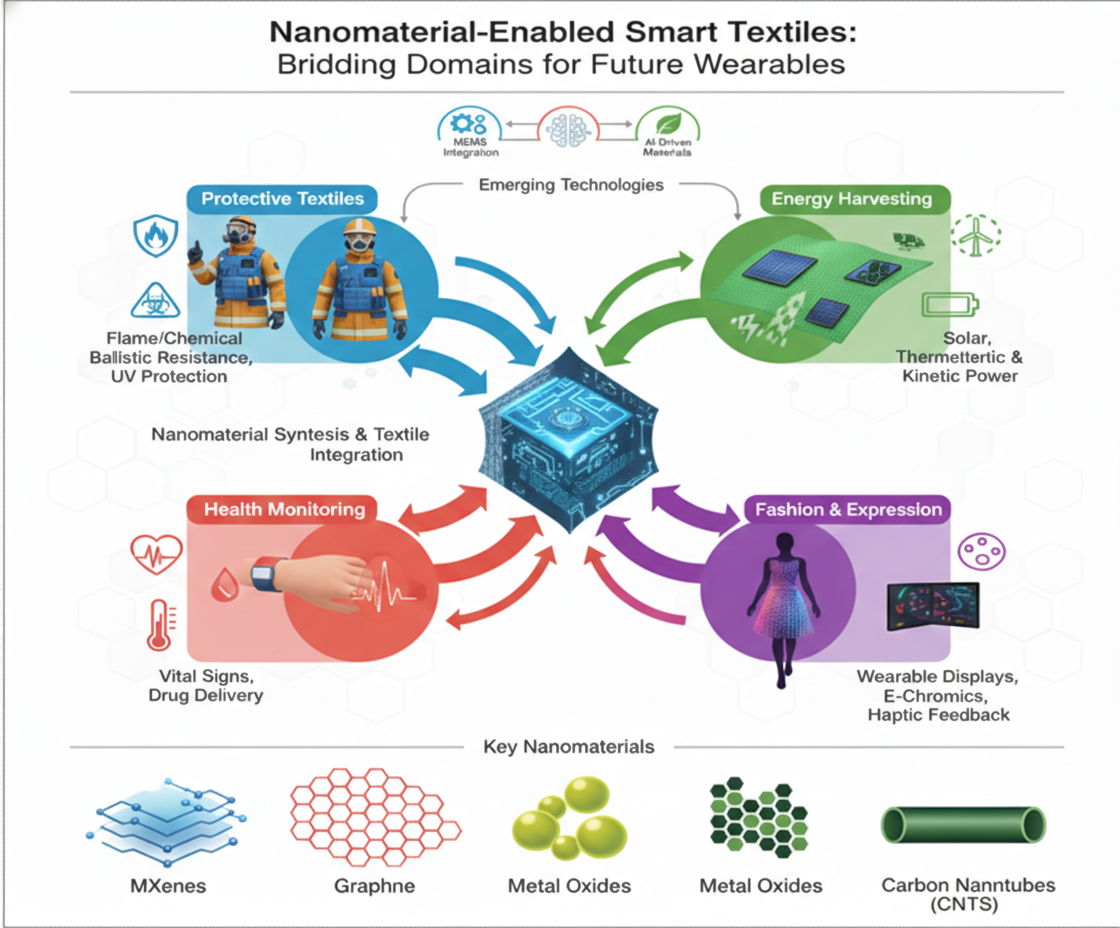 Smart Textiles: An Interdisciplinary Overview of Advances, Applications, and Future Prospects
