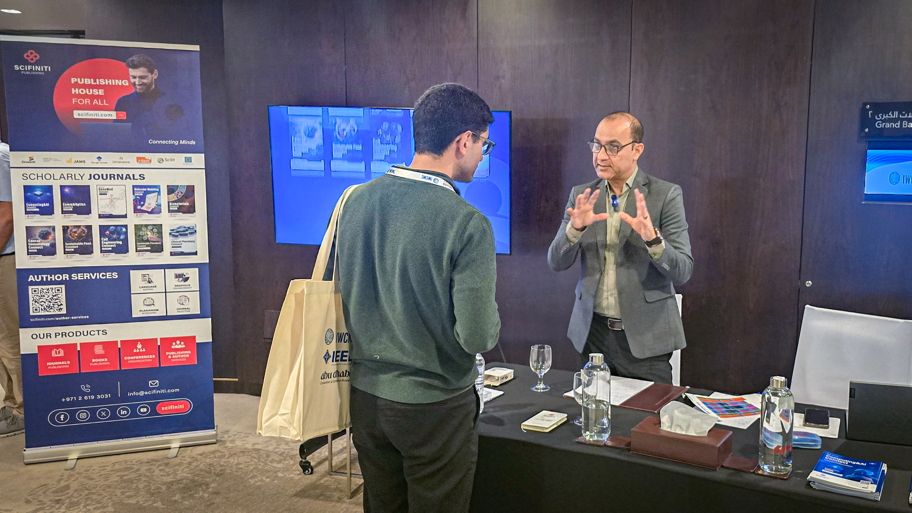 Scifiniti Participated as a Platinum Sponsor in IWCMC 2025 Conference, Abu Dhabi, UAE