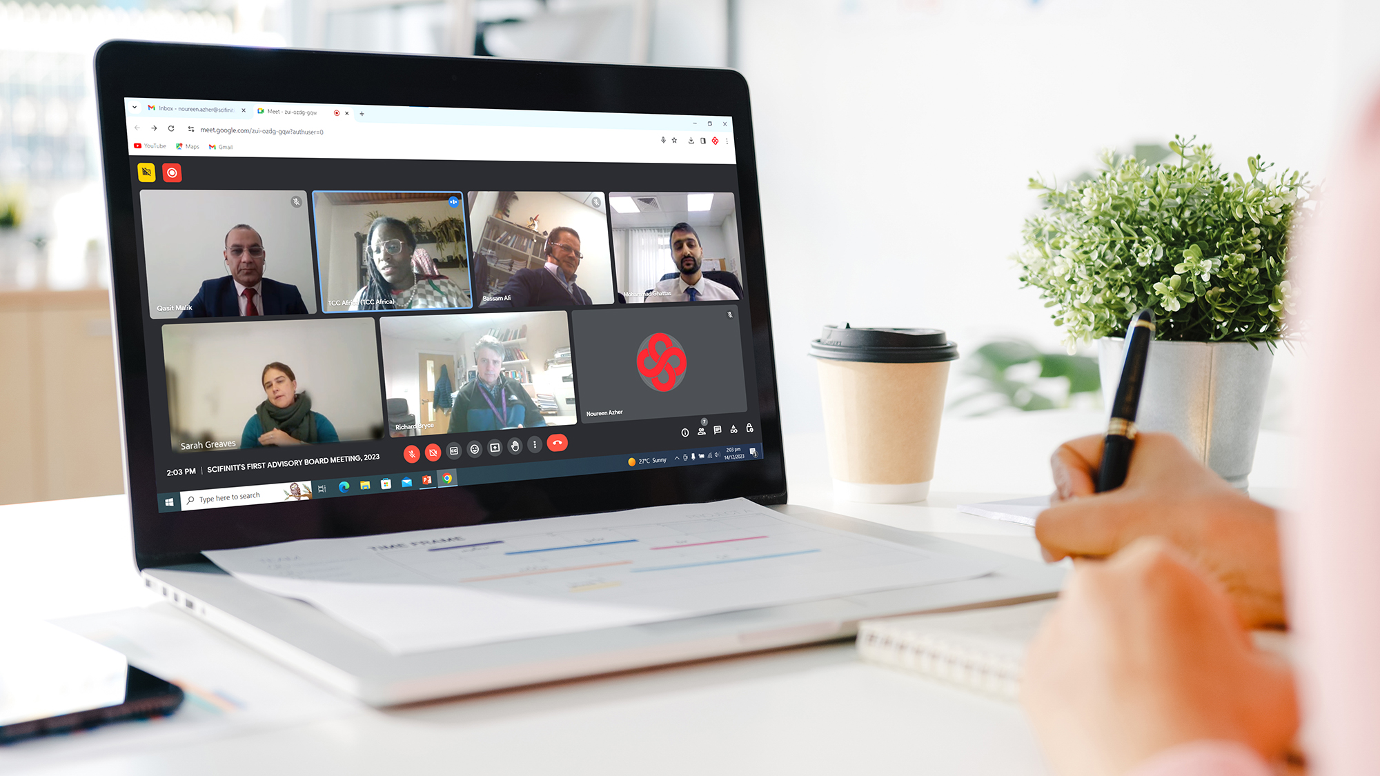 Scifiniti holds its first advisory board meeting