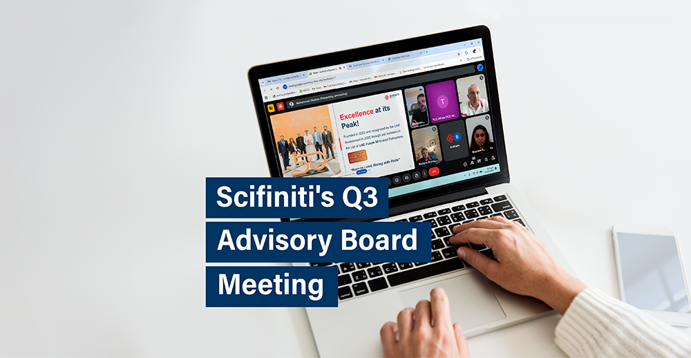 Scifiniti's Q3 Advisory Board meeting