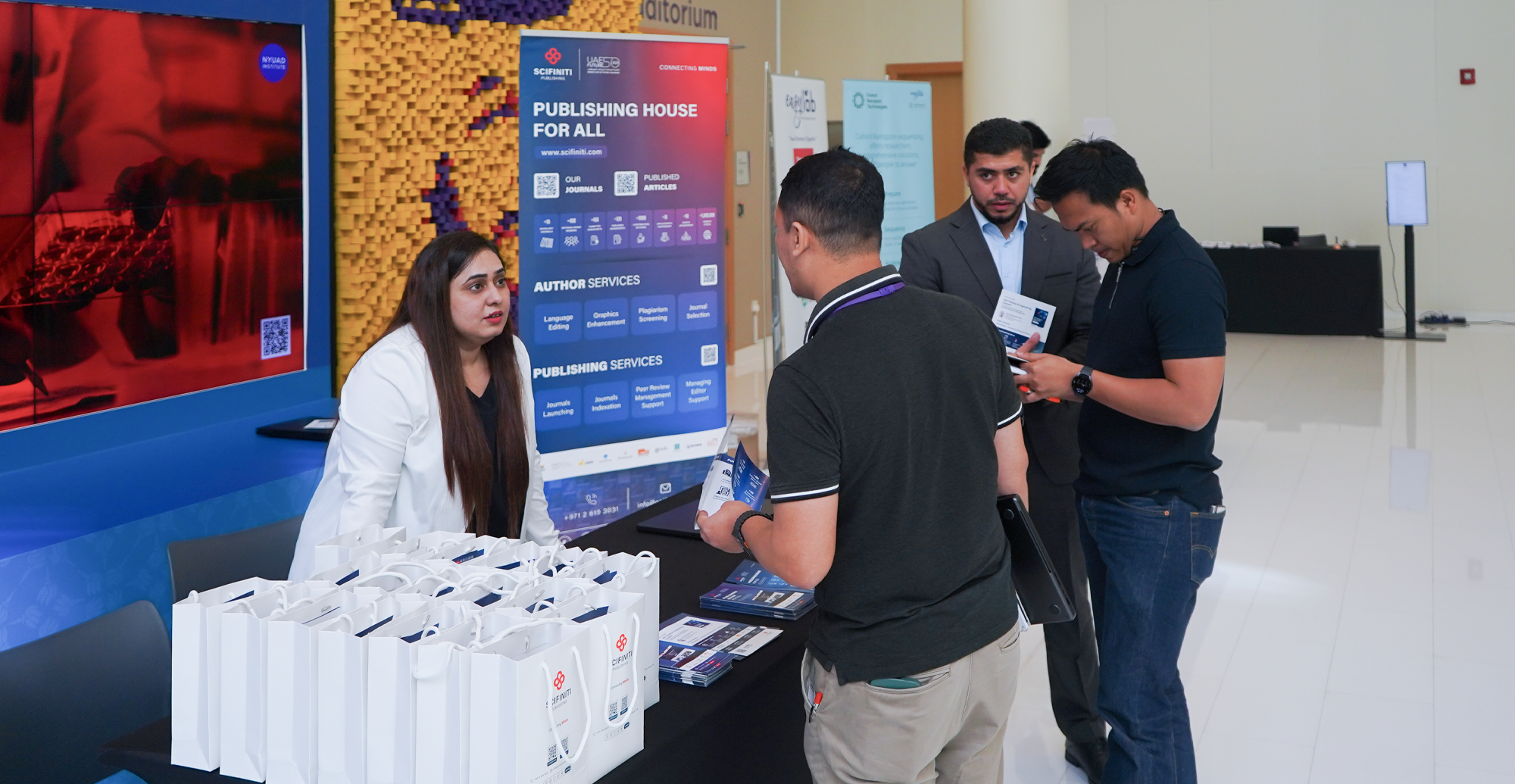 Scifiniti participated as the Publishing Partner and Exhibitor at the 1st MENA Conference on Living Therapeutics