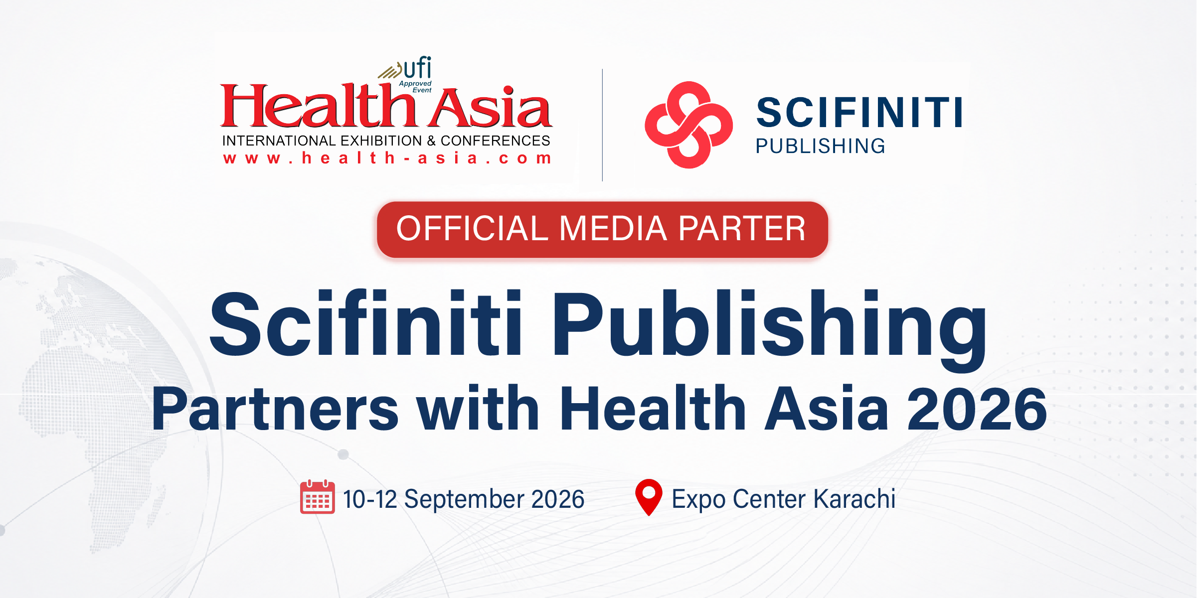 Scifiniti Publishing Named Official Media Partner for Health Asia 2026