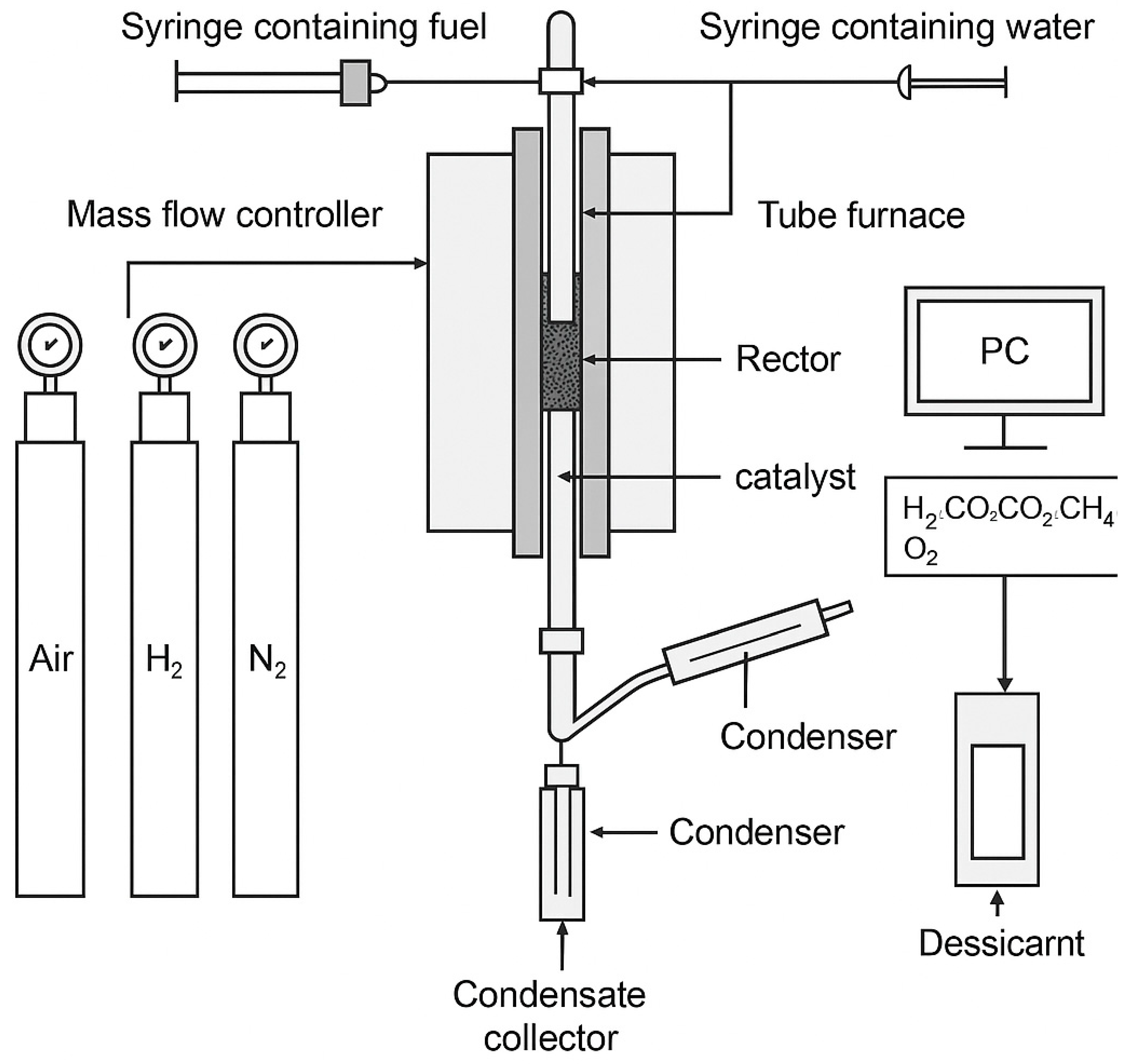 Figure 2: <p>The Reactor Set-up.</p>
